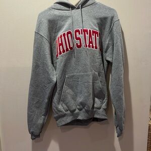 Ohio State Champion hooded grey sweatshirt size small